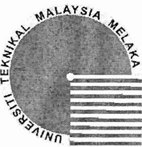 UNIVERSTI TEKNIKAL MALAYSIA MELAKA FAKU1,TI KEJURUTERAAN ELEKTRONIK DAN KEJURUTERAAN KOMPUTER BORANG PENGESAllAN STATUS LAPORAN PROJEK SARJANA MUDA 11 Tajuk Projek Sesi Pengajian.