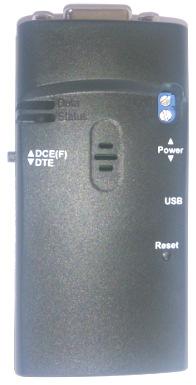 Start to use the adapter 2.1 There re two power inputs, mini USB or blue 2 ports block terminal.