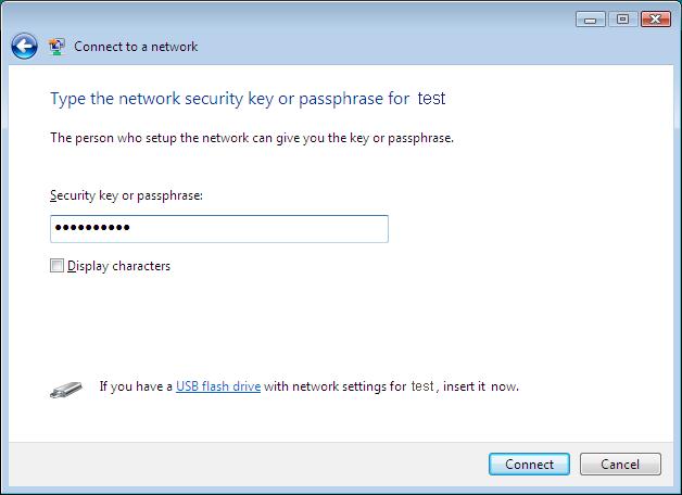 security key or passphrase that is on your Router.