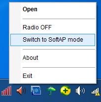 Chapter 5 AP Mode (For Windows 7 only) In Soft AP mode, the adapter will work as an AP. This function is available only in Windows7.