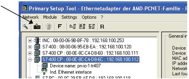 Operation 3.3 Configuring Ethernet interfaces with the PST 3.