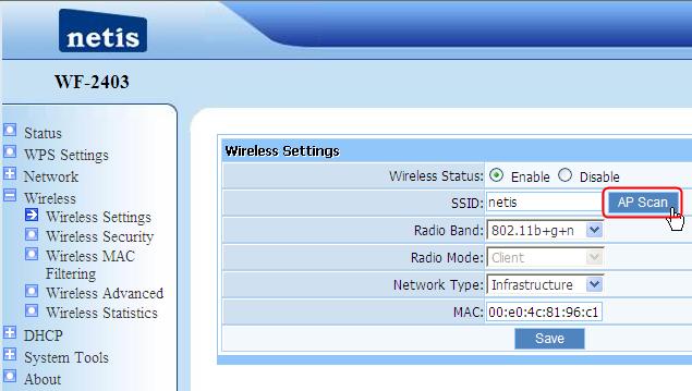 Figure 4-7 2) You can see several SSID of the AP or AP-Router like