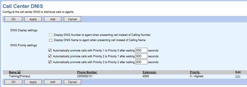 22 P age Inbound DNIS Log in with Administrator Access (see Administrator, Supervisor, and Agent Access above for instructions). Locate the DNIS option under Advanced Settings (Figure 4-1).