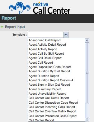 (Figure 4-11) Figure 4-11: Enabling Reporting To run reports, the supervisor must click on the Reporting link in the top right of the