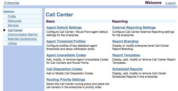 34 P age Call Center Agent and Routing Settings Agent Settings NOTE: For all agent settings depicted in this section, Figure 4-19 through Figure 4-23, you will need to contact Nextiva