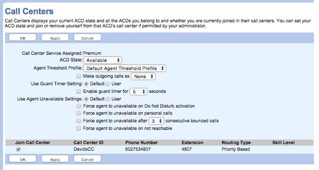 37 P age User Level Agent Settings Each agent that is in a specific call center can log in to the call center with Agent Access (Figure 4-25).