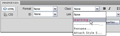 Activity 3.6 guide Adobe Dreamweaver CS4 12. To change the formatting of text blocks, select Block in the Category pane. The Block category of the CSS Rule Definition dialog box opens (Figure 13)