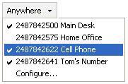 Web Screen Pop To open a URL in your browser for an incoming call, click Web Pop URL in the Call Notification window.