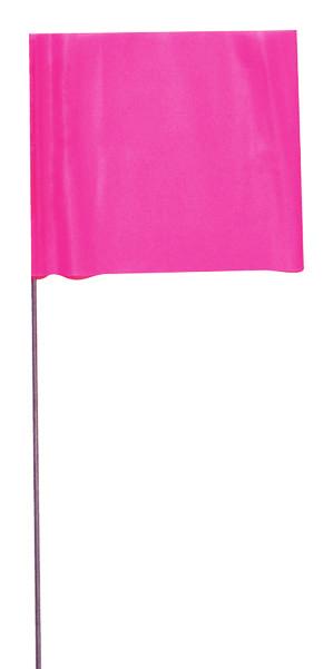 Specify color with last two digits: -00 Pink Glo, -01 Orange Glo, -03 Yellow, -04 Red, -06 White Large Flags (4 x 5 in.) 21 in.