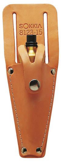 Spool LEATHER SCABBARDS Rugged leather with stitched and riveted pockets that hold tape or Gammon Reel and a 16 or 18 oz.