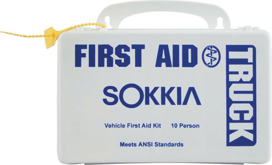(SO) 813640 FIRST AID KITS The jobsite kit is designed to