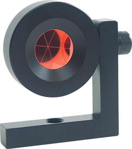 Specialty Prisms STROBE PRISM ASSEMBLY 62 mm Strobe Prism Assembly with a 5½ x 7 in. or 6 x 9 in. florescent orange target. The prism can be either mounted in a 0 or -30 mm offset position.