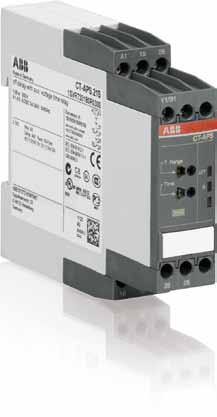 The high-end CT-S range of electronic timers in a new housing NEW The highly sophisticated CT-S range is ABB s most modern and universal time relay range.