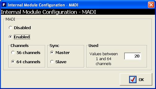 NOTE: For more information about each of these modules, audio inputs and outputs please refer to section 2.