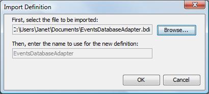 7.1.2 Exporting an Adapter Definition for a Server without a Design-Time License Currently, a design time license is required to access and deploy an adapter definition file.