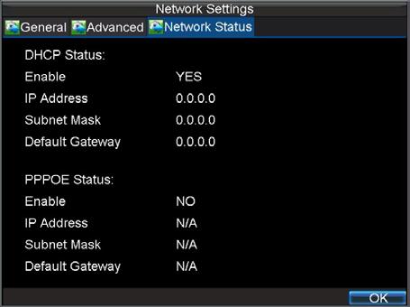 Configuring Network Settings Network settings must be configured if DVR is used for monitoring over network. Configuring General Settings To configure general network settings: 1.