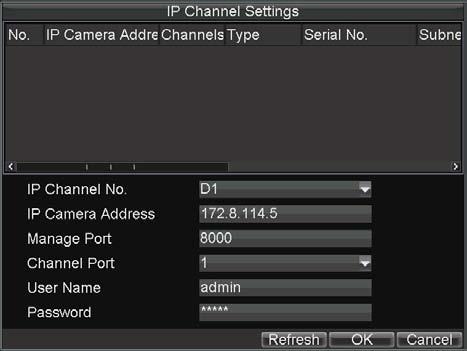 Figure 2. Camera Enabled Status Menu b) Uncheck the checkbox to disable corresponding camera. Click OK to save settings.