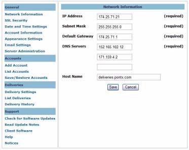 Managing System Settings When you are logged in as the administrator of a DigiDelivery server, you can view and modify the system settings described in this section.