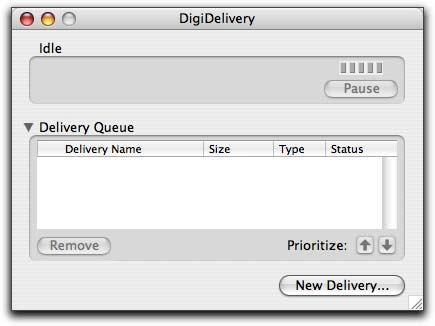 chapter 7 Sending Deliveries You create a delivery by uploading files to a DigiDelivery server and naming recipients for the delivery.
