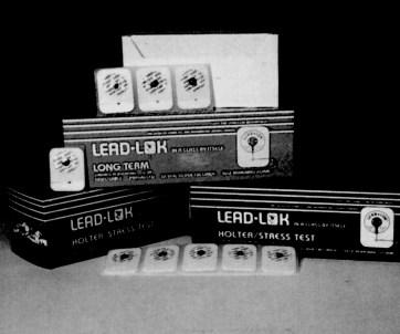 Ideal for diaphoretic patients LT-405 Packaging 5 / pack 60 / box 600 / case LEAD LOK Electrodes Latex Free