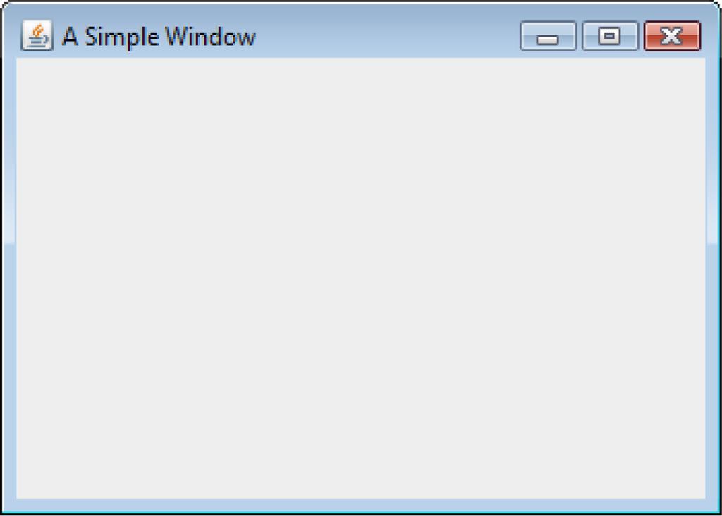 Creating Windows See example: ShowWindow.