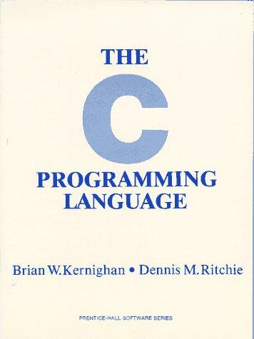 Part II The Design of C Taken from Dennis Ritchie s