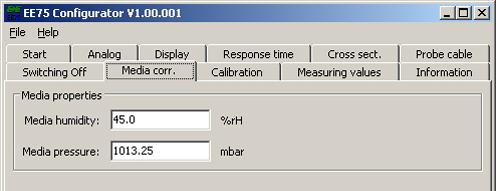 Note: The configuration software automatically distinguishes between the low and high calibration points.