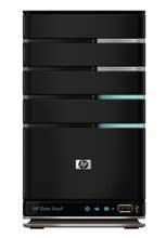 Feature Hardware Folder duplication instead of RAID Expandable storage Media streaming Energy efficiency Software Backup software included Software integration PC file and drive image backup HP Data