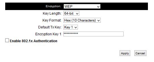following setup menu will be shown on your web browser: 4 2 3 5 6 7 8 9 10 Key Length (2): There are two types of WEP key length: 64-bit and 128-bit.