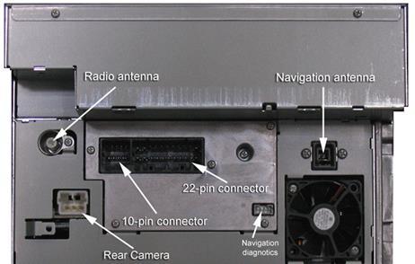 1. Remove the radio from the dash. 2. Plug in the supplied T-harness between the radio and factory connection (22 pin connector.) 3.