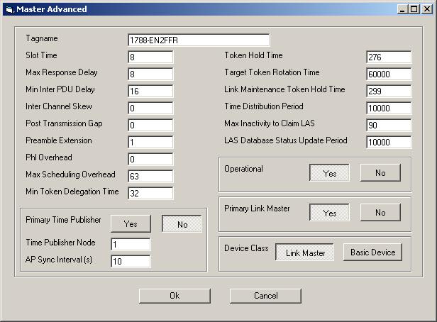 Set Up in RSLogix 5000 Software Chapter 2 Figure 2 - Master Advanced Configuration Screen Auto MacroCycle Click the Auto MacroCycle button on the master configuration page to calculate the