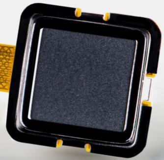 touch sensor 8 x 8 mm image Silicon IC 80mm 2 Silicon area