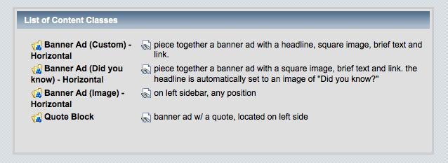 Create a New Banner Ad 1. Click top left reddot- open/close page layout. 2.