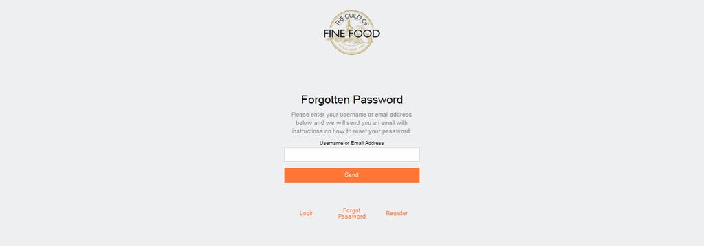 Forgotten Your Password? - Go to Access MyGuild: - Click Forgotten Your Password?