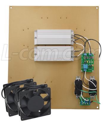 The box can also be pole mounted with the optional pole mounting hardware kit.