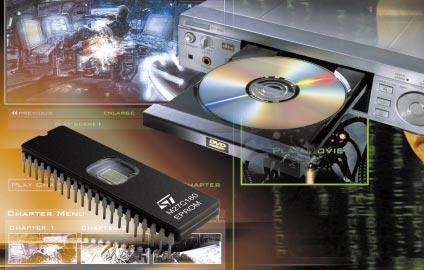 Leading supplier for DVD - 16 Mbit The high density 16 Mbit is the best solution for emerging video applications such as HDTV and DVD systems.