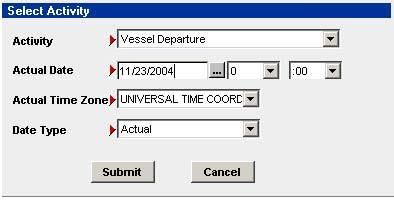 Use drop down arrow to select Universal Time Coordinate.