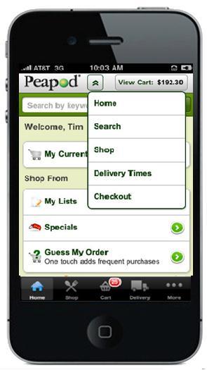 A TYPICAL EXPRESSION OF THE MOBILE RETAIL EXPERIENCE IT S ALL ABOUT THE HEAD Home, Store Finder, Offers Where