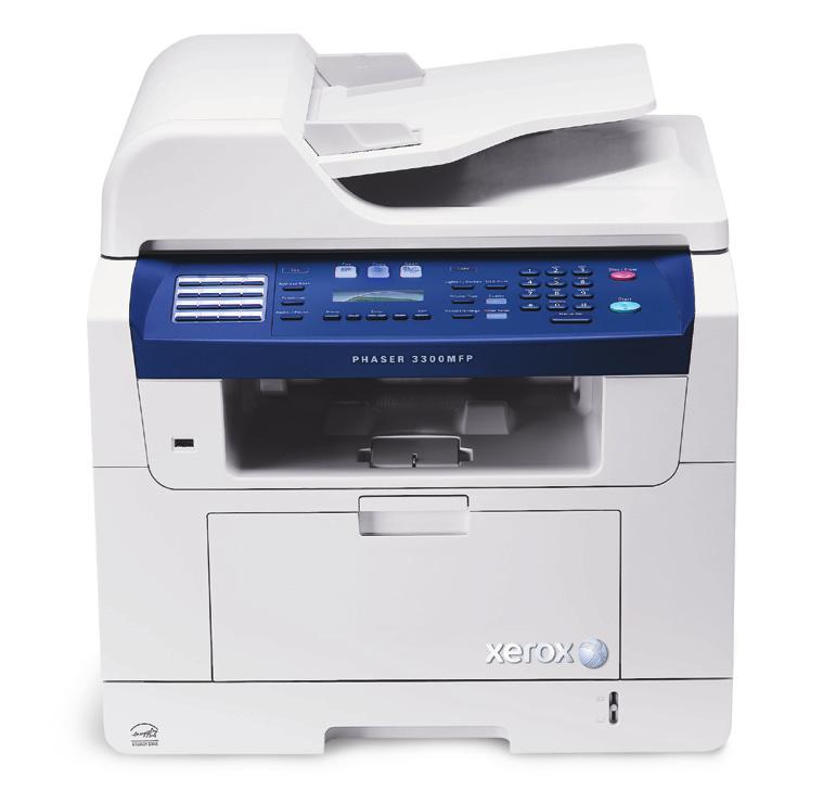 Section 1: Introducing the Xerox Phaser 3300MFP Multifunction Printer Product Overview Fast and feature-rich.