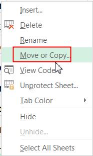 Copy a Worksheet: You can duplicate the content of a worksheet by using Copy function in Excel. 1.