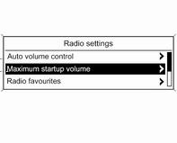 90 Introduction Optimizing the tone for the style of music Volume settings Maximum startup volume Speed compensated volume Select EQ: (Equalizer).