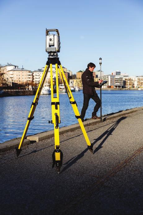 Work Faster with Integrated Scanning and VISION THE ULTIMATE TOTAL STATION The Trimble S7 is a powerful total station with all of the features and tools you need to maximize