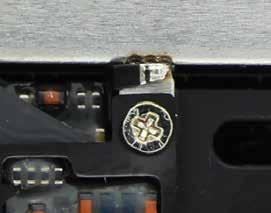 If the tab is not held, you risk damaging the home button flex cable.