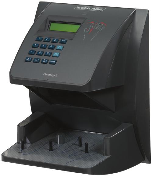 Biometric Access Control Products Quick Reference Biometrics Biometric Access Control Quick Reference HandKey II Part Number: HK-2-F3 Convenience of multiple credential options such as proximity,