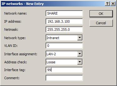 arriving from the Internet at the router module do not have the interface tags that could be used for further processing.