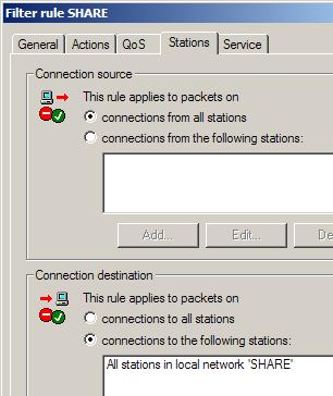 Using a special firewall rule it is possible to allow connections from this remote node via the appropriate port (e. g.