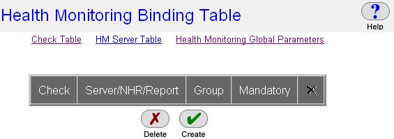 12. Create the Health Monitoring Binding for the Server 13.