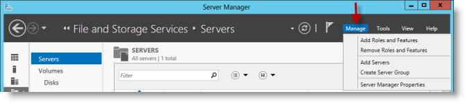 6.2.2 IIS roles on Windows Server 2012 R2 For the IIS on Windows Server 2012 R2, use this procedure to view the minimum role service requirements for Relativity: 1.