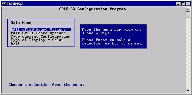 Installing the 16-bit GPIB library for DOS Installing the 16-bit GPIB library for DOS To install the 16-bit DOS version, do the following. 1. At the command prompt, type the following: x:\product\disk2\install.