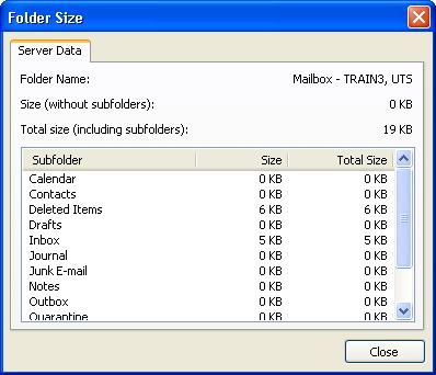 Select Folder Sizes from the Navigation Pane and the Folder